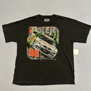 Chase Authentics Jr Dale Earnhardt Jr Nascar T Shirt Graphic Black Mens Size XL